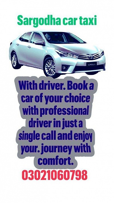 Taxi in sargodha booking services